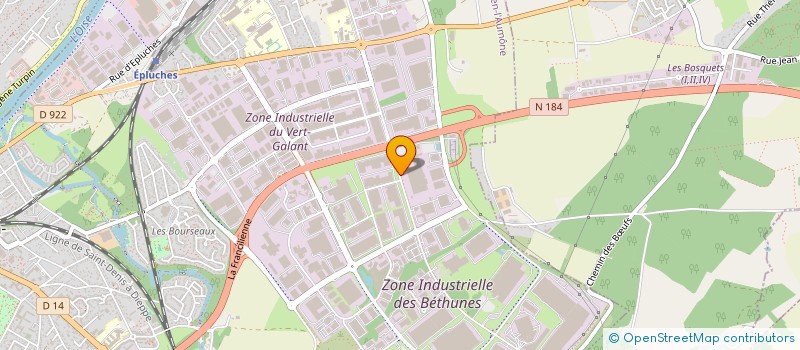 localisation de l'entreprise EOLE SERVICES  SAINT-OUEN-L'AUMONE