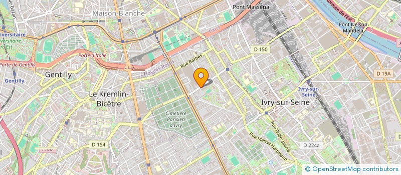 localisation de l'entreprise EOLE SYSTEME à IVRY-SUR-SEINE