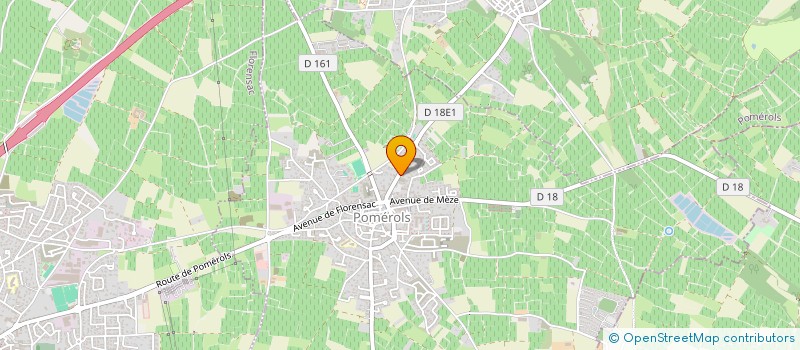 localisation de l'entreprise EOLE WIND SERVICES  POMEROLS