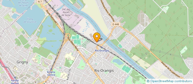 localisation de l'entreprise EOLES SYSTEM à RIS-ORANGIS