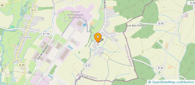 localisation de l'entreprise EOLEXPERT à PHAFFANS