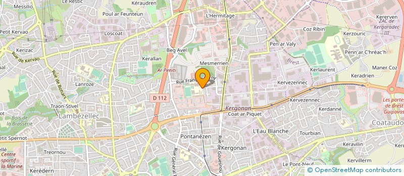 localisation de l'entreprise EOLI'ENSTA à BREST