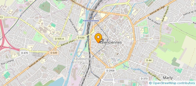 localisation de l'entreprise EOLIA EMPLOI à VALENCIENNES