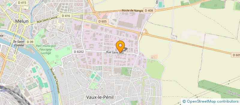 localisation de l'entreprise EOLIANCE RESIDENTIEL à VAUX-LE-PENIL