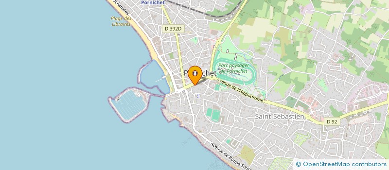 localisation de l'entreprise EOLIANE à PORNICHET