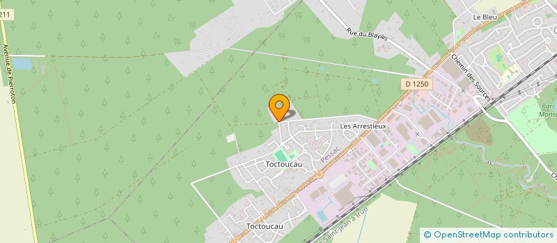 localisation de l'entreprise EOLIENNE à PESSAC