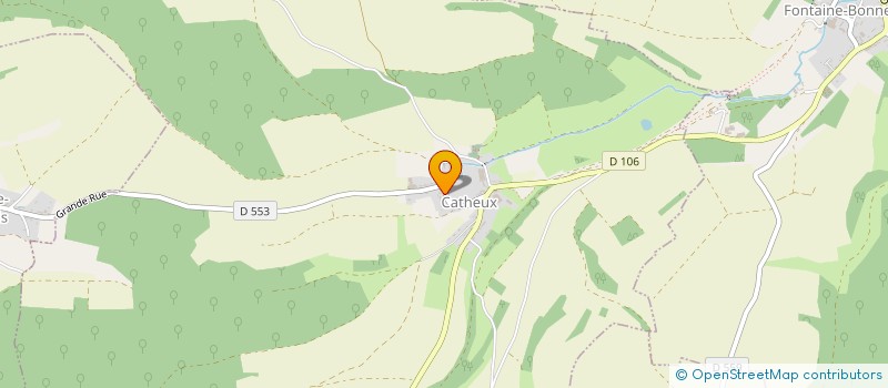 localisation de l'entreprise EOLIENNE 60  CATHEUX