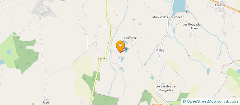 localisation de l'entreprise EOLIENNE 87 à MAGNAC-LAVAL