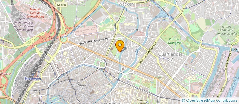 localisation de l'entreprise EOLIENNE CITOYENNELESTRADE à STRASBOURG
