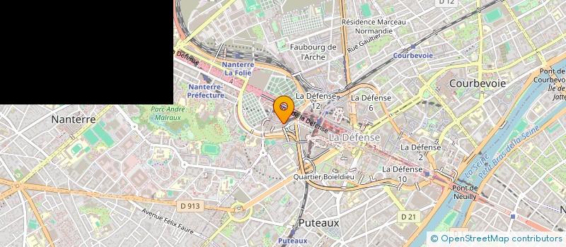 localisation de l'entreprise EOLIENNES DE COUVEILLONS  PUTEAUX