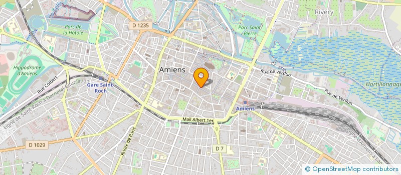 localisation de l'entreprise EOLIENNES DES LIMODORES  AMIENS