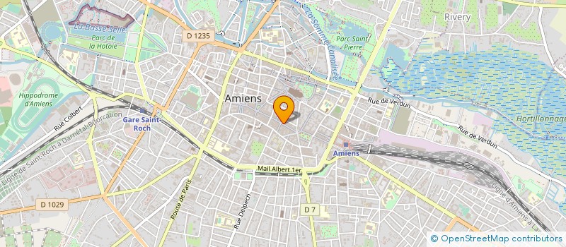 localisation de l'entreprise EOLIENNES DES MYOSOTIS  AMIENS