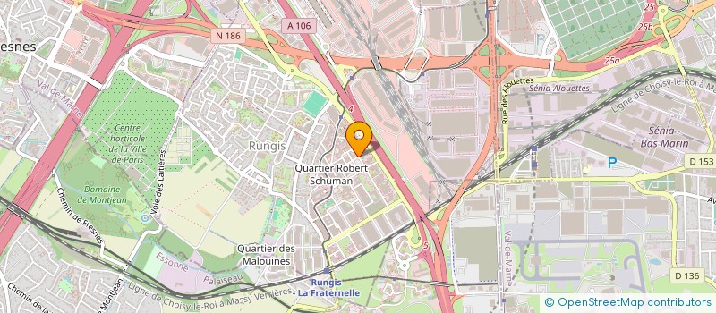 localisation de l'entreprise EOLINE SELECT VOYAGES à RUNGIS