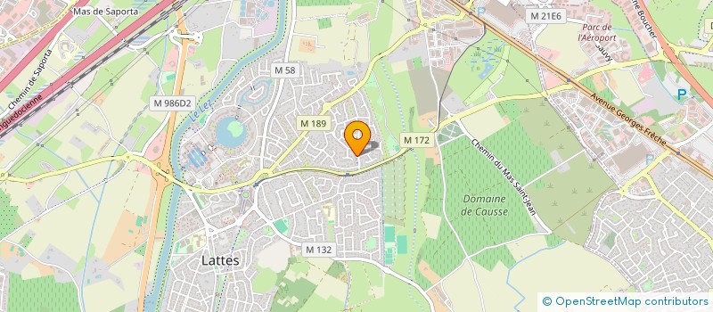 localisation de l'entreprise EOLISSUN à LATTES