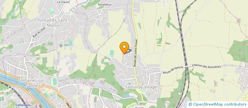 localisation de l'entreprise EOLLE  SATHONAY-VILLAGE