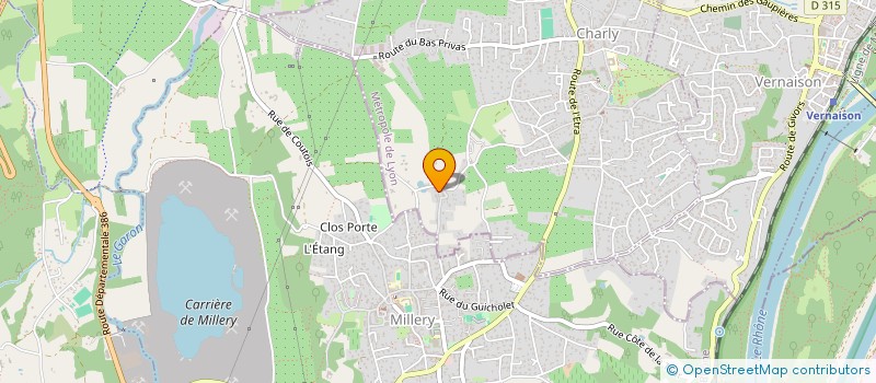 localisation de l'entreprise EOLREV  CHARLY