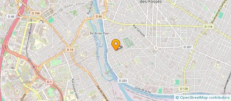 localisation de l'entreprise EOLYA à SAINT-MAUR-DES-FOSSES