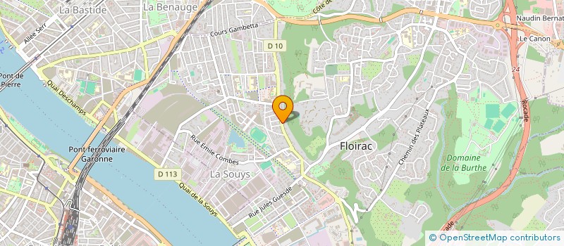 localisation de l'entreprise EOMIX à FLOIRAC