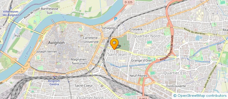 localisation de l'entreprise EOMMA KORNER  AVIGNON