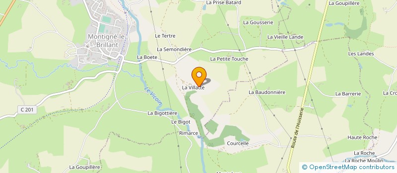 localisation de l'entreprise EON INVEST FRANCE  MONTIGNE-LE-BRILLANT