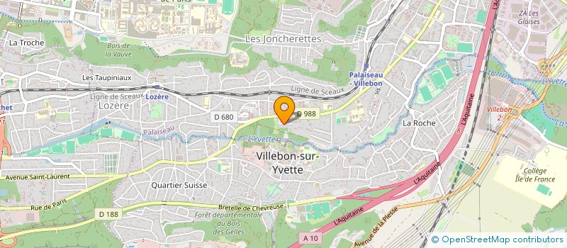 localisation de l'entreprise EON - LEGIRET à PALAISEAU