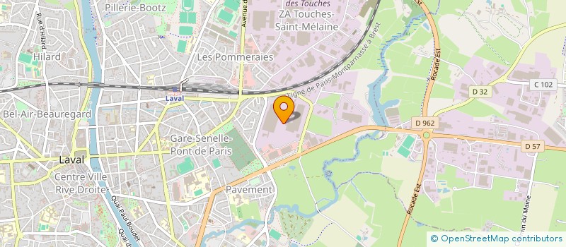 localisation de l'entreprise EON REALITY à LAVAL