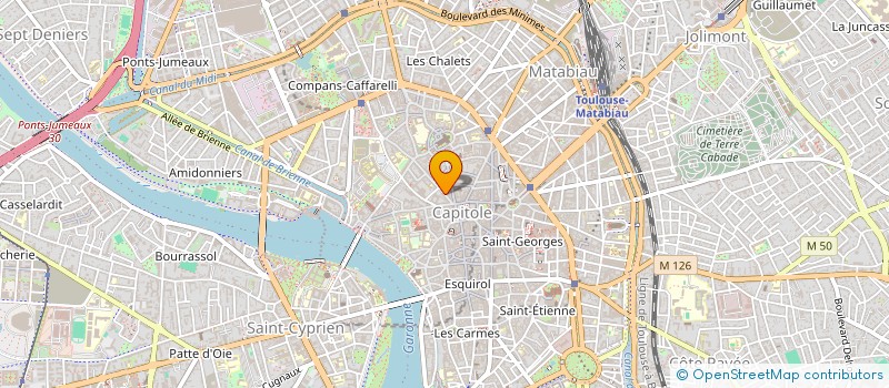 localisation de l'entreprise EONIA  TOULOUSE