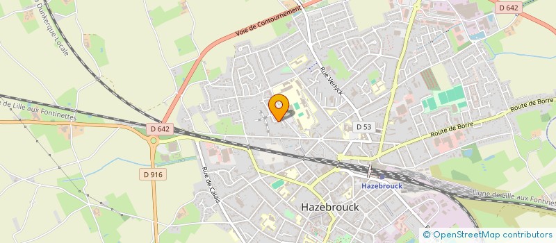 localisation de l'entreprise EONS PRODUCTIONS  CAESTRE