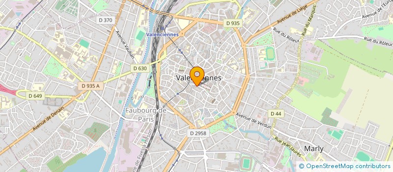 localisation de l'entreprise EOP CORP  VALENCIENNES