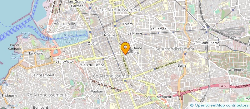 localisation de l'entreprise EOP CREATION à MARSEILLE