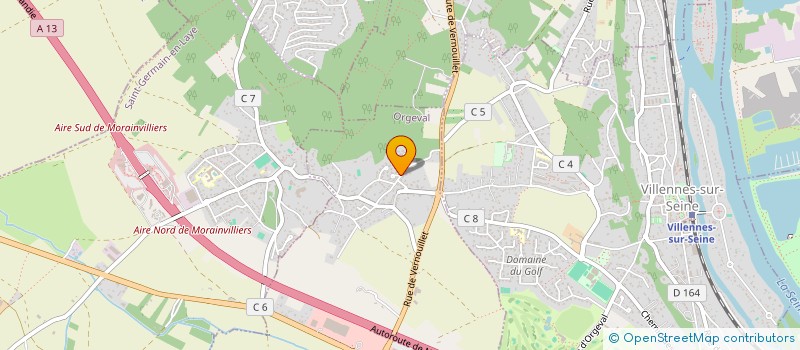 localisation de l'entreprise EOPS à ORGEVAL