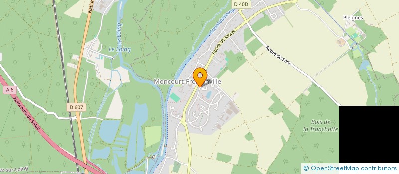 localisation de l'entreprise EOPTYS  MONTCOURT-FROMONVILLE