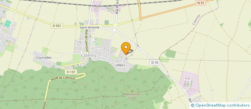 localisation de l'entreprise EOQUIS  CATENOY