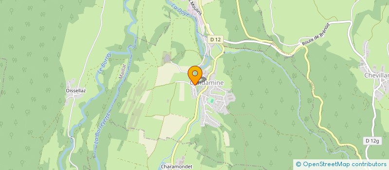 localisation de l'entreprise EORLINGAS  CONDAMINE