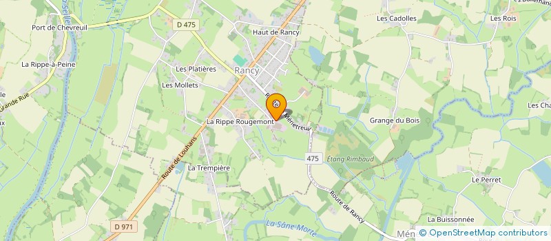 localisation de l'entreprise EOS  RANCY