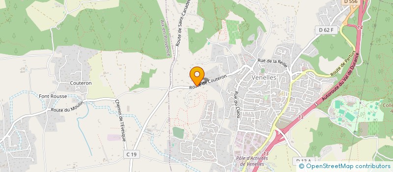 localisation de l'entreprise EOS  VENELLES