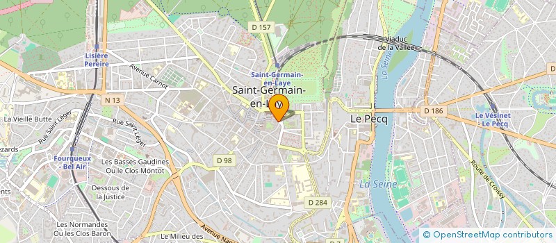 localisation de l'entreprise EOS  SAINT-GERMAIN-EN-LAYE