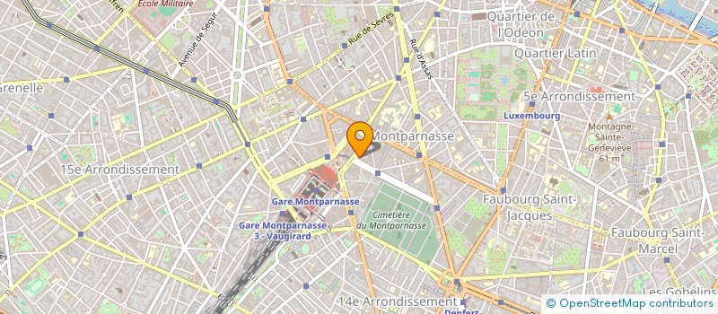 localisation de l'entreprise EOS BUSINESS  PARIS