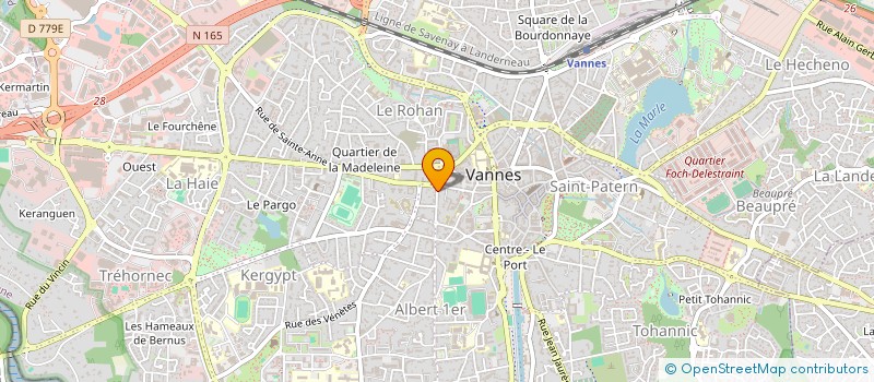 localisation de l'entreprise EOS CAPITAL à VANNES