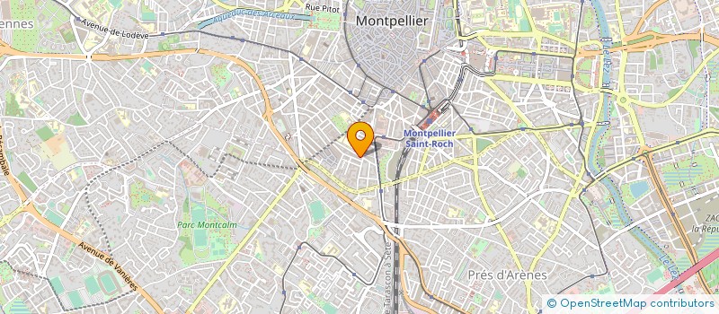 localisation de l'entreprise EOS CONSULTANTS à MONTPELLIER