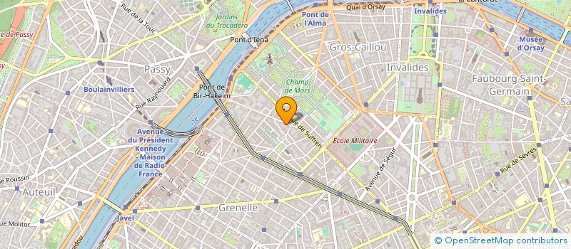 localisation de l'entreprise EOS CORPORATE ASSET MANAGEMENT ECAM  PARIS