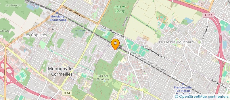 localisation de l'entreprise EOS EXPORT  FRANCONVILLE