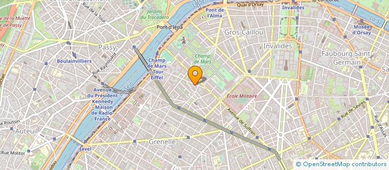 localisation de l'entreprise EOS FRANCE à PARIS