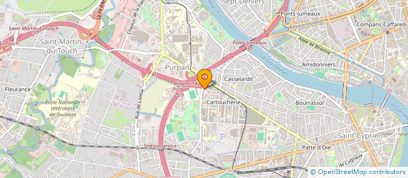 localisation de l'entreprise EOS MANAGEMENT à TOULOUSE