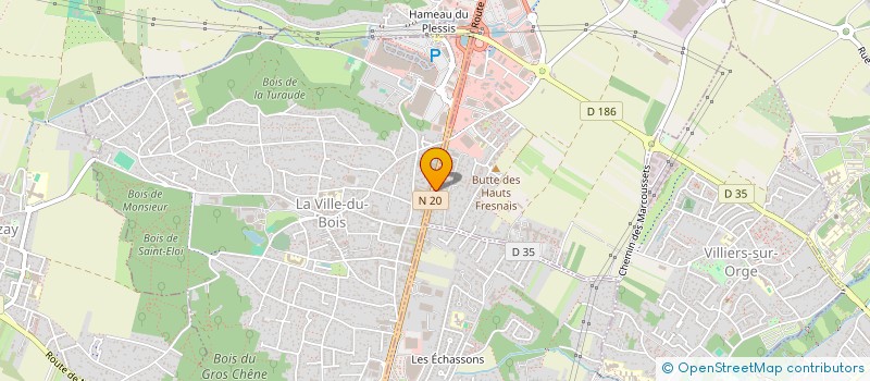 localisation de l'entreprise EOS PERFORMANCE  BALLAINVILLIERS