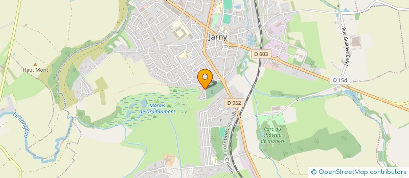 localisation de l'entreprise EOS RH  JARNY