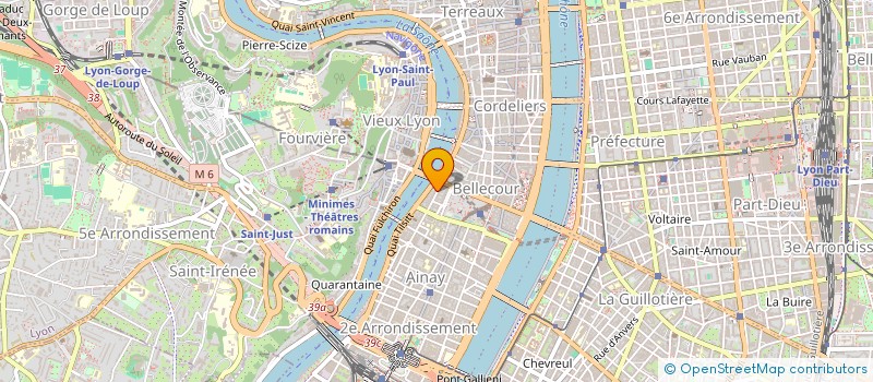 localisation de l'entreprise EOS SAS à LYON