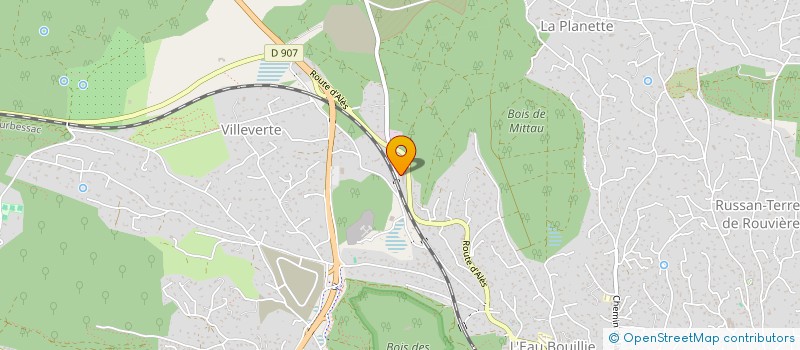 localisation de l'entreprise EOSDOM à NIMES