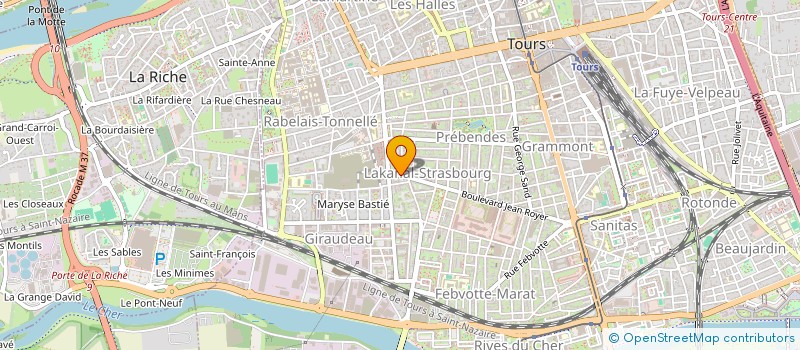 localisation de l'entreprise EOTB RECORDS  TOURS