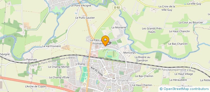 localisation de l'entreprise EOTERRA  BETTON